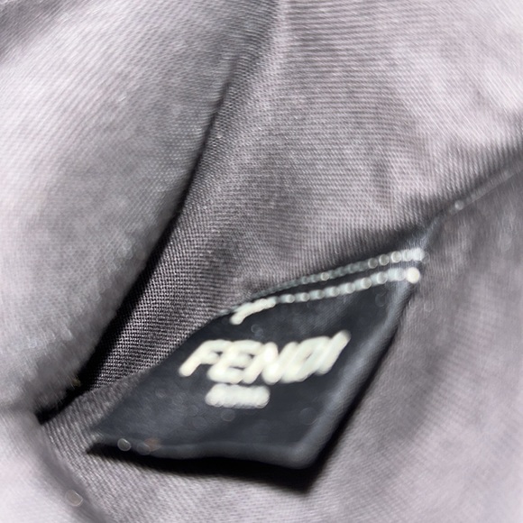 FENDI SUEDE CLUTCH - Picture 4 of 5